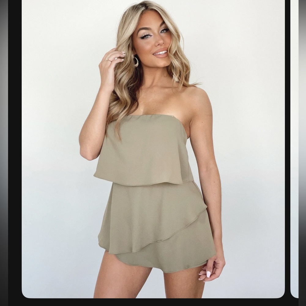 Olive romper